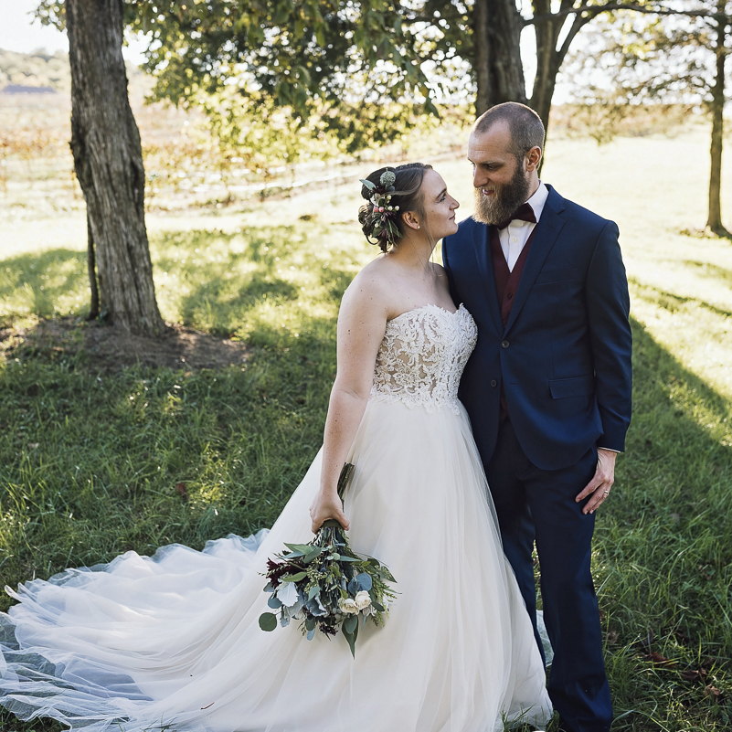 Rachel + Joseph, October 21, 2018 | Wedding at Chaumette Winery, Ste. Genevieve Co, MO