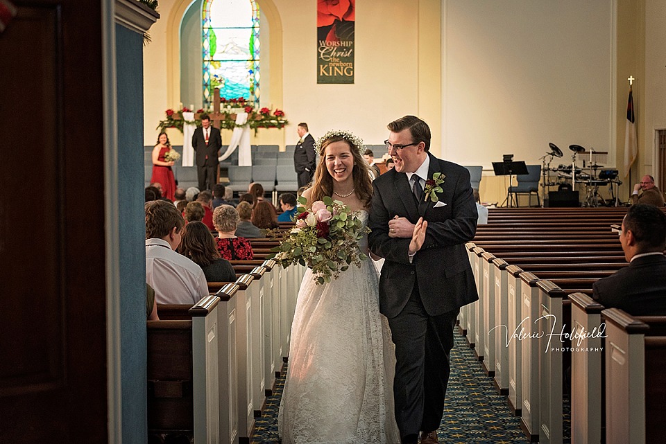 Molly & Daniel, December 2, 2017 | Wedding Photography at First Baptist Church Festus/Crystal City, MO 