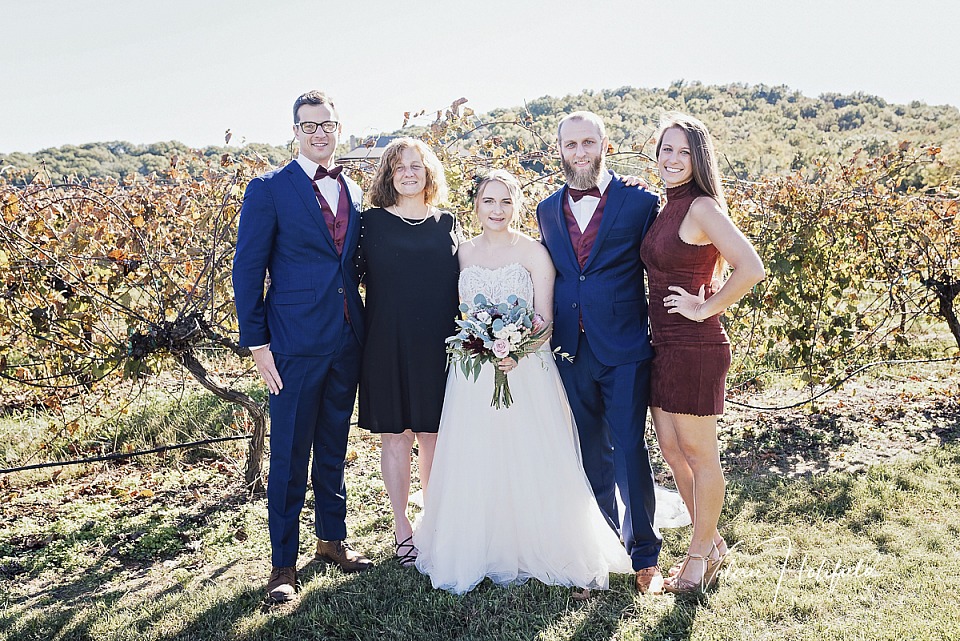 Rachel + Joseph, October 21, 2018 | Wedding at Chaumette Winery, Ste. Genevieve Co, MO 